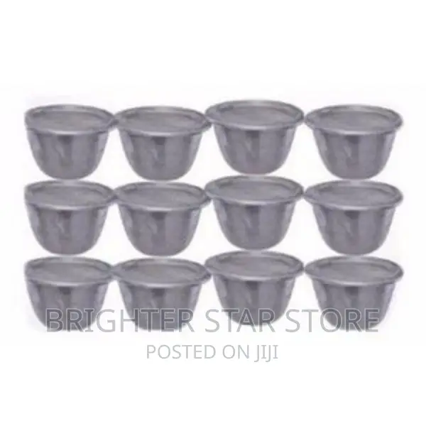 Moi - Moi Beans Pudding Plates - 12 Pieces