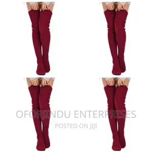 Winter Warm Long Socks Knit Thick Stockings Original