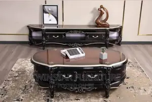 New Modern Gold Tv Stand With Centre Table
