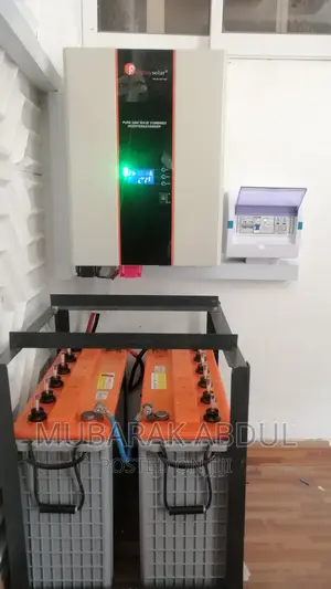 Complete Setup of 5kva 24v Tubular Battery Backup System
