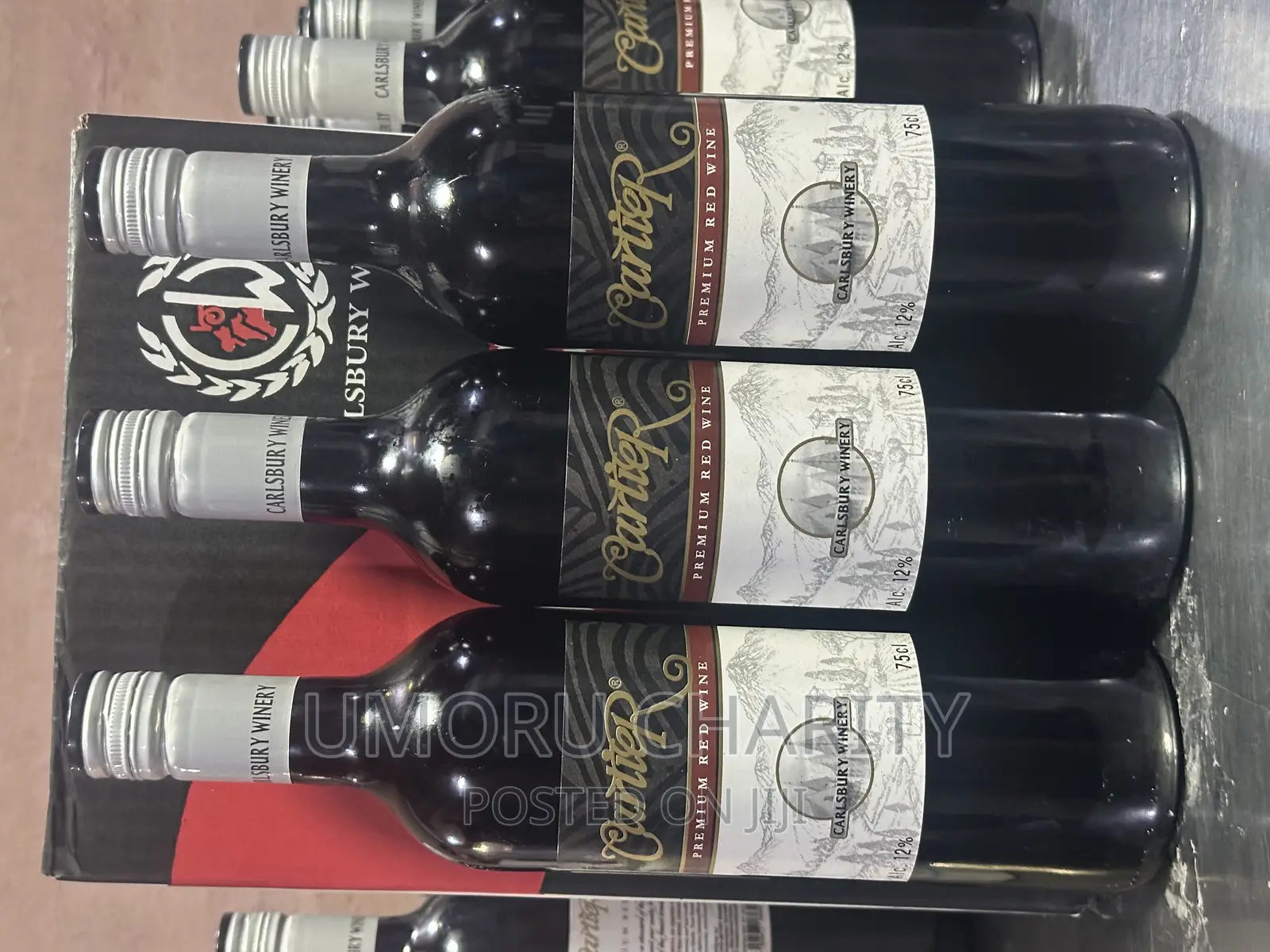 Cartier Premuim Red Wine, 75clx6