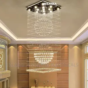 Crystal Chandeliers LED Modern Chandelier Lights Fixture