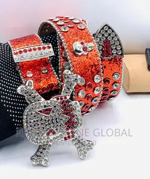 Original Skeleton Stoned Belts