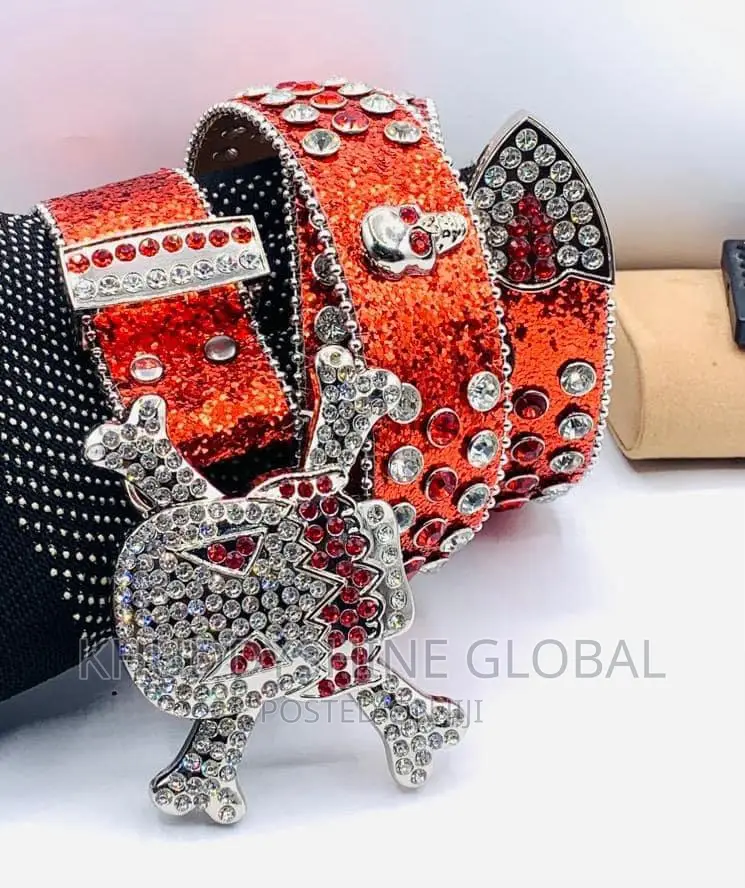 Original Skeleton Stoned Belts
