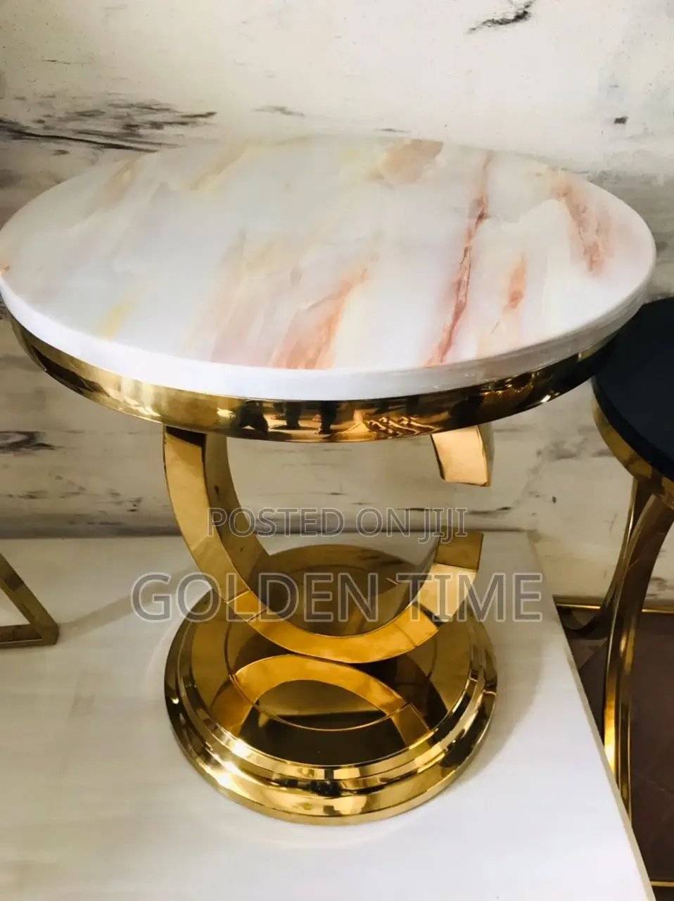 Marble Said Stool