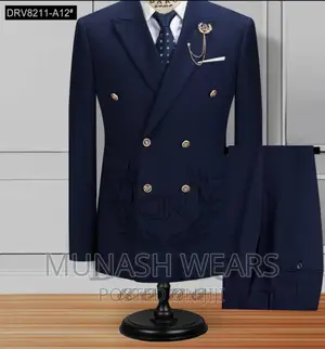 Luxury Italian Double Breasted Suit