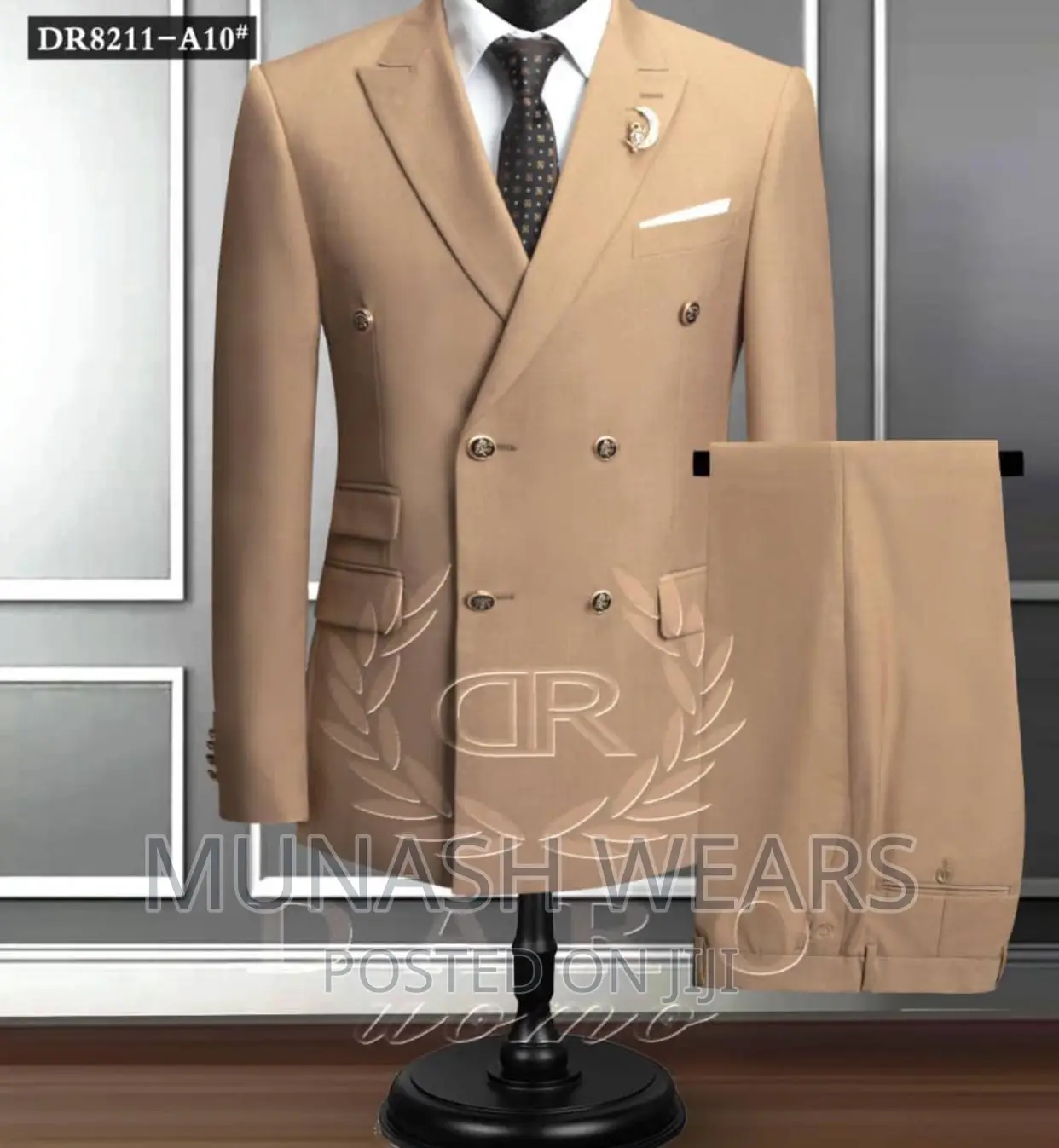 Luxury Italian Double Breasted Suit