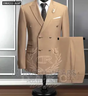 Luxury Italian Double Breasted Suit