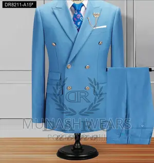 Luxury Italian Double Breasted Suit