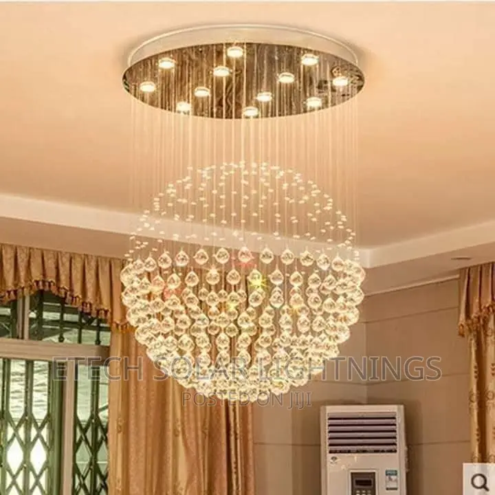 800mm L E D Rain Dropping Chandelier Light For Living Room