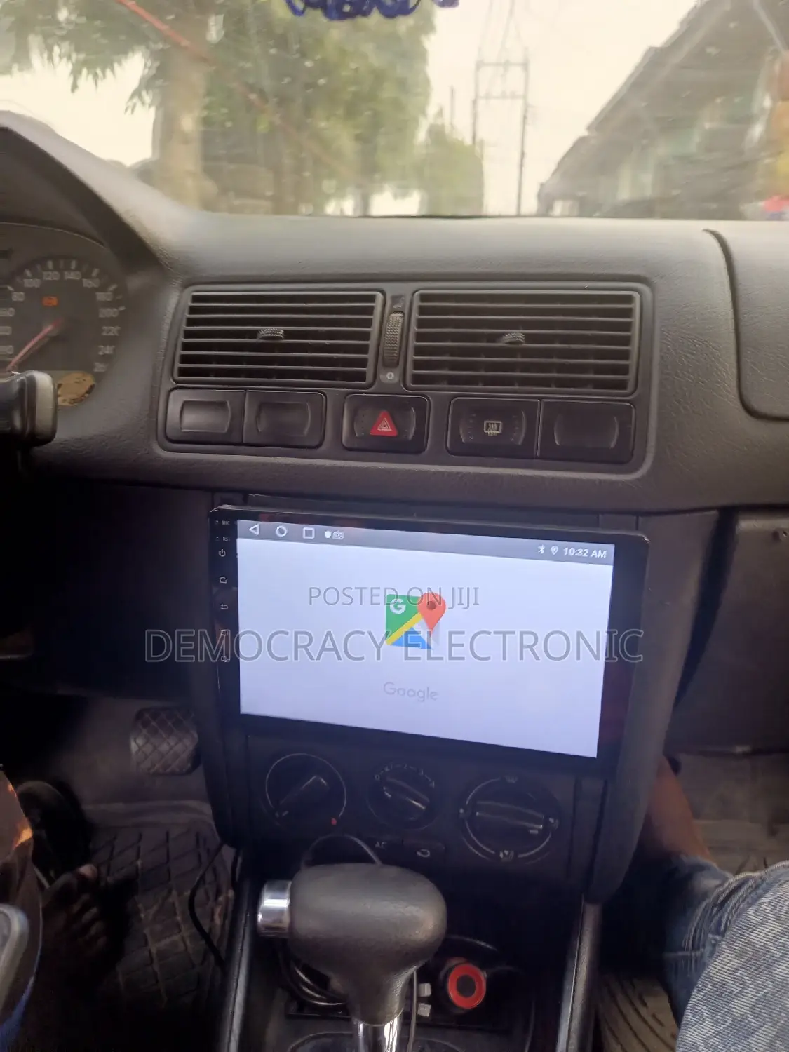 Golf 4 Android Screen With GPS Navigation System (Map)