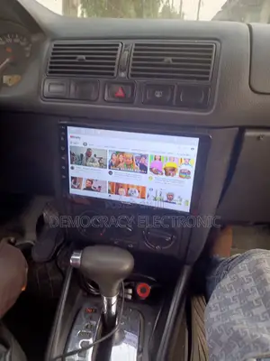 Golf 4 Android Screen With GPS Navigation System (Map)