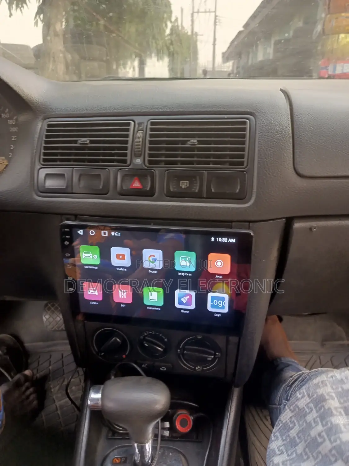 Golf 4 Android Screen With GPS Navigation System (Map)