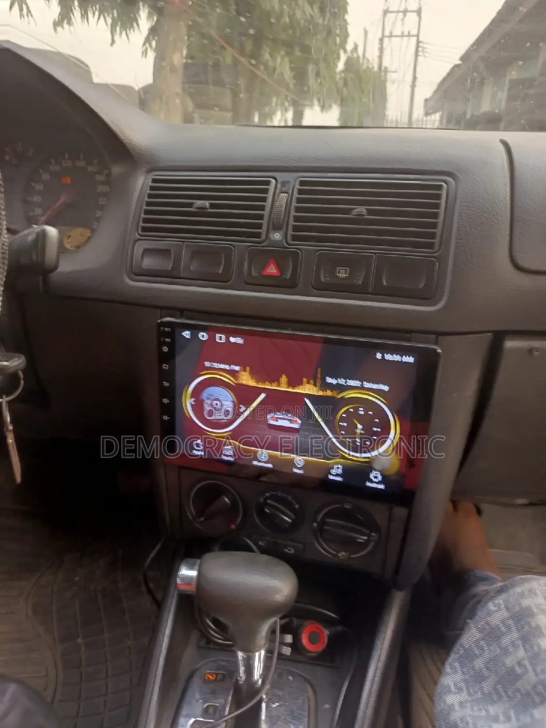 Golf 4 Android Screen With GPS Navigation System (Map)