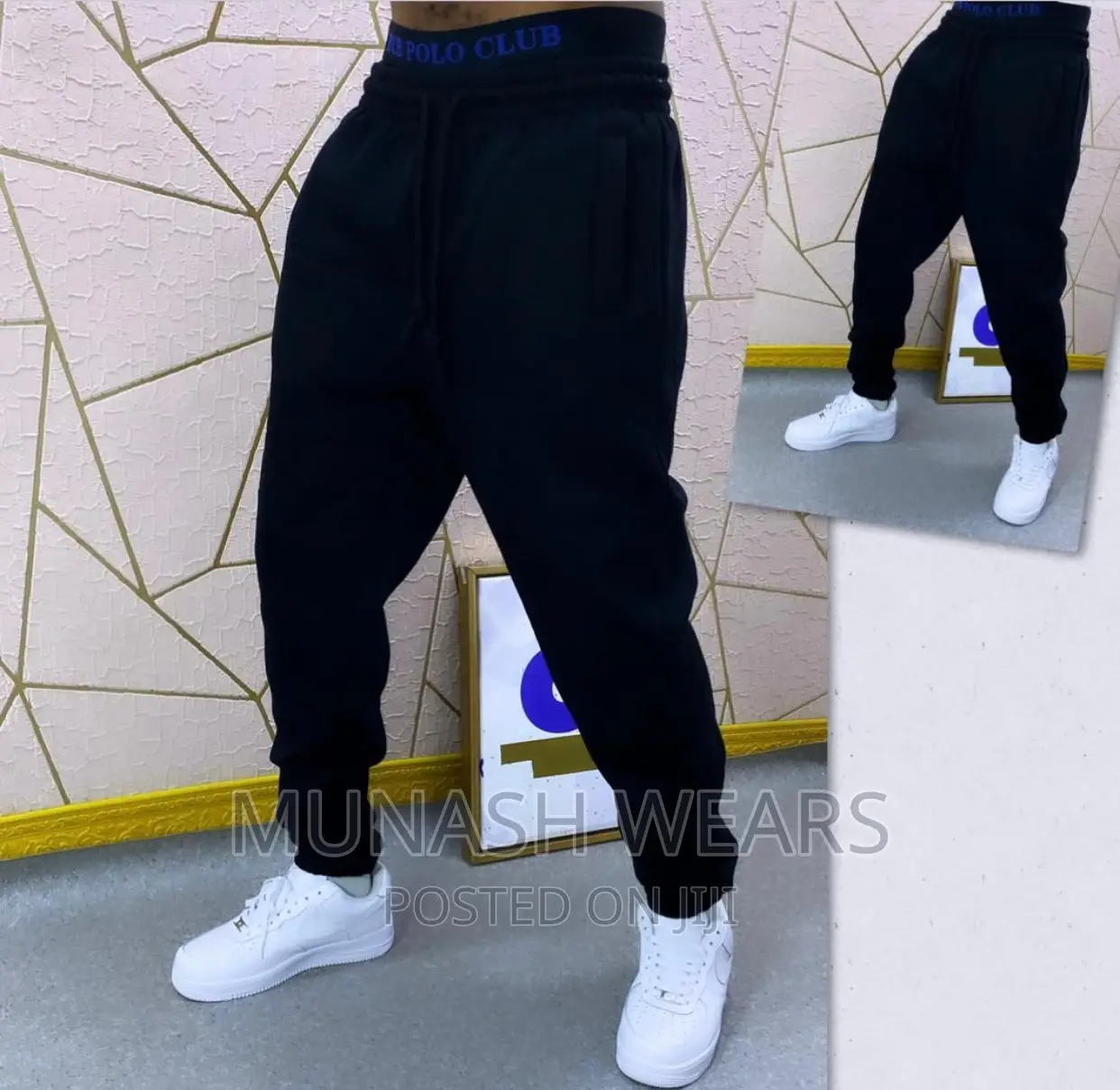 Luxury Plain Joggers