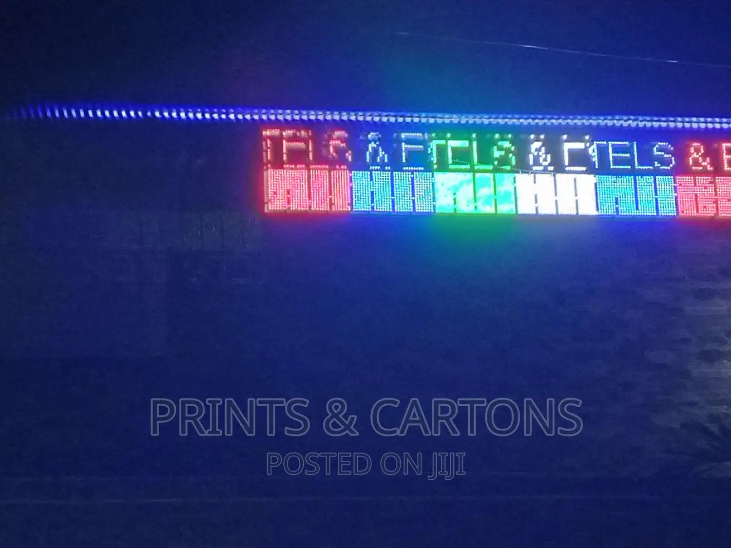 RGB Light Signs