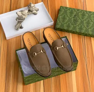 Gucci Half Leather Shoe for Men's