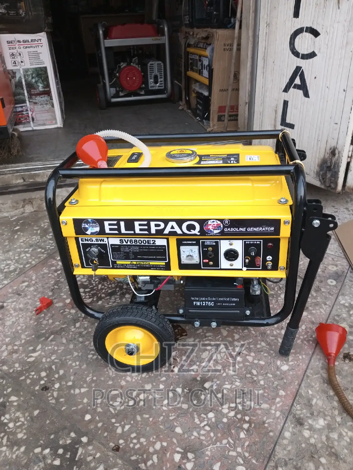 Elepaq Generator  Cooper Wire 4.5kva