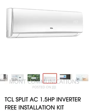 TCL Split AC 1.5hp Inverter Free Installation KIT Inside