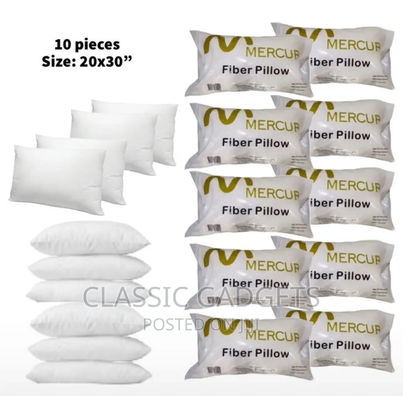 Mercury Fiber Soft Fluffy Pillow
