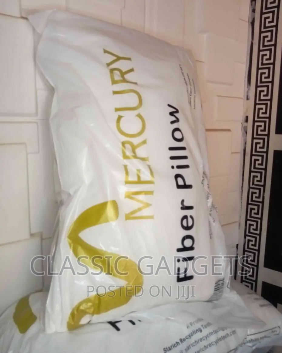 Mercury Fiber Soft Fluffy Pillow in Ikeja Home Accessories, Classic