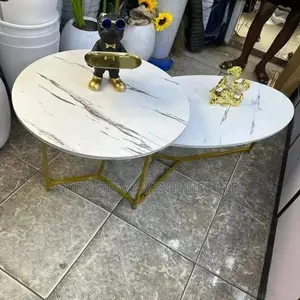 2 in 1 Luxury Faux Table(Wooden Made of Marble)