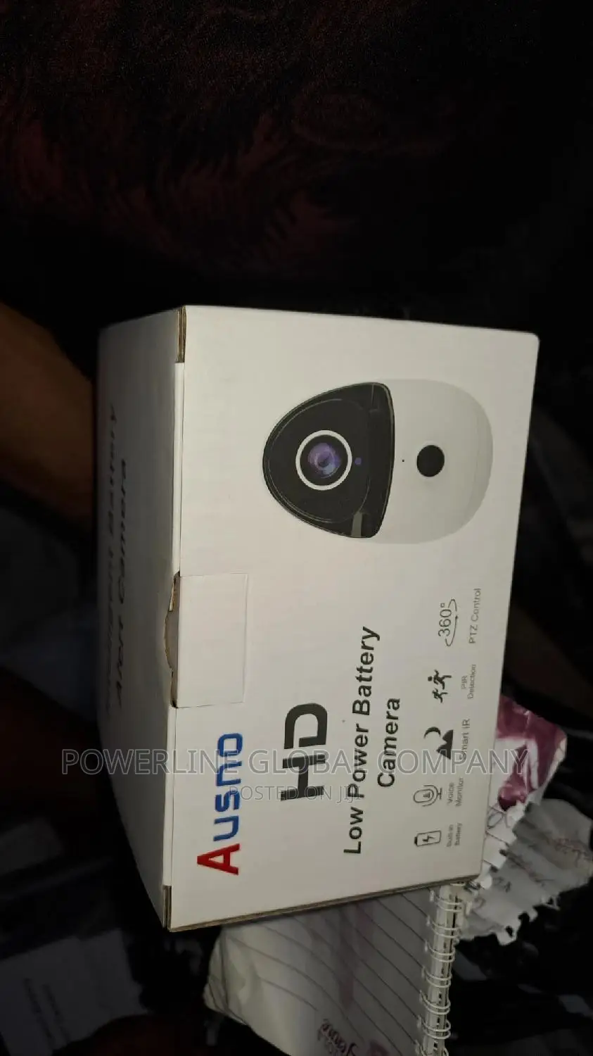 360 Low Battery Rechargeable Camera