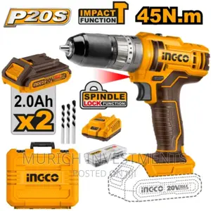 Ingco Lithium-Ion Impact Drill 20V Cidli201452