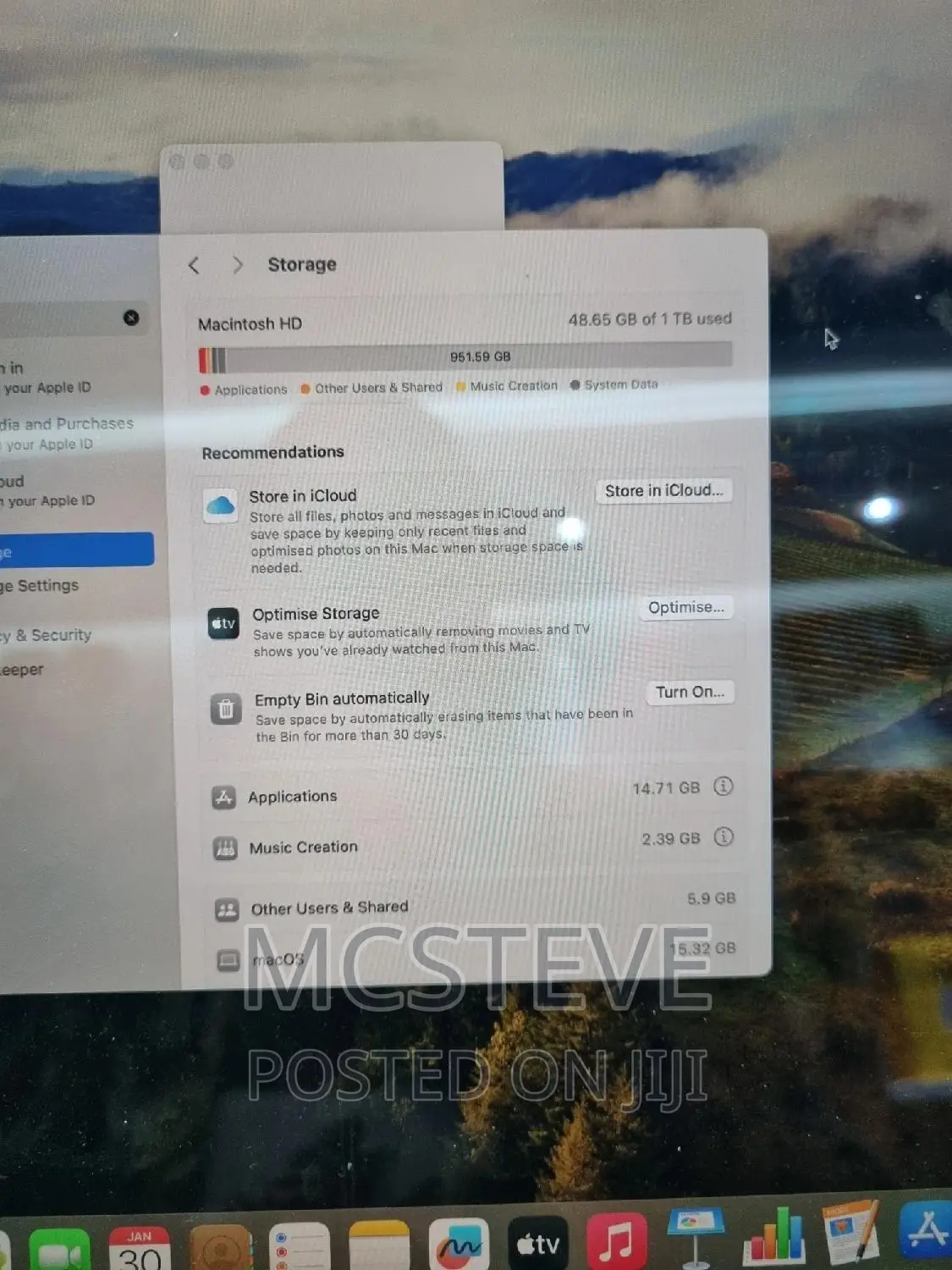 Laptop Apple MacBook Pro 2019 16GB Intel Core I9 SSD 1T