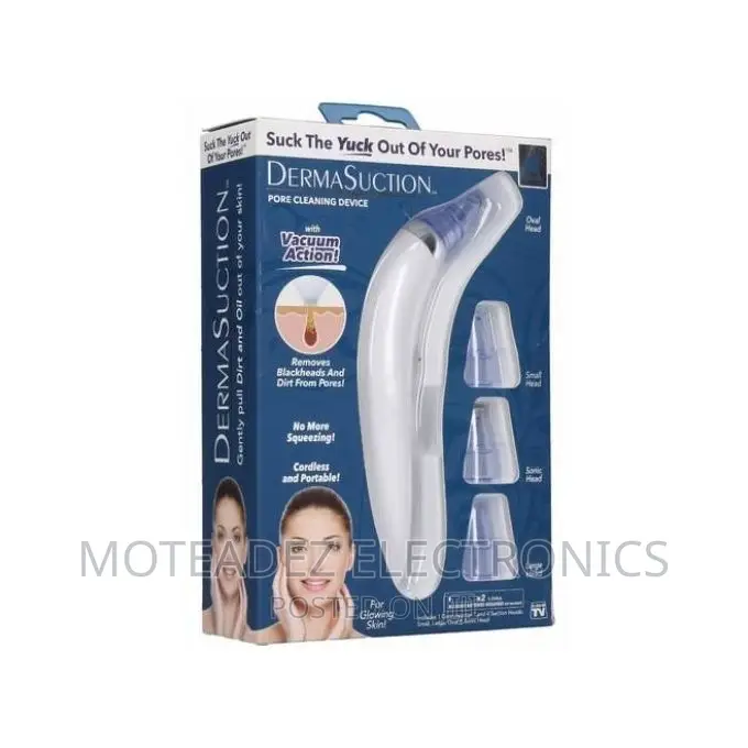 Derma Suction Portable Rechargeable Face Pore Black Head Removal