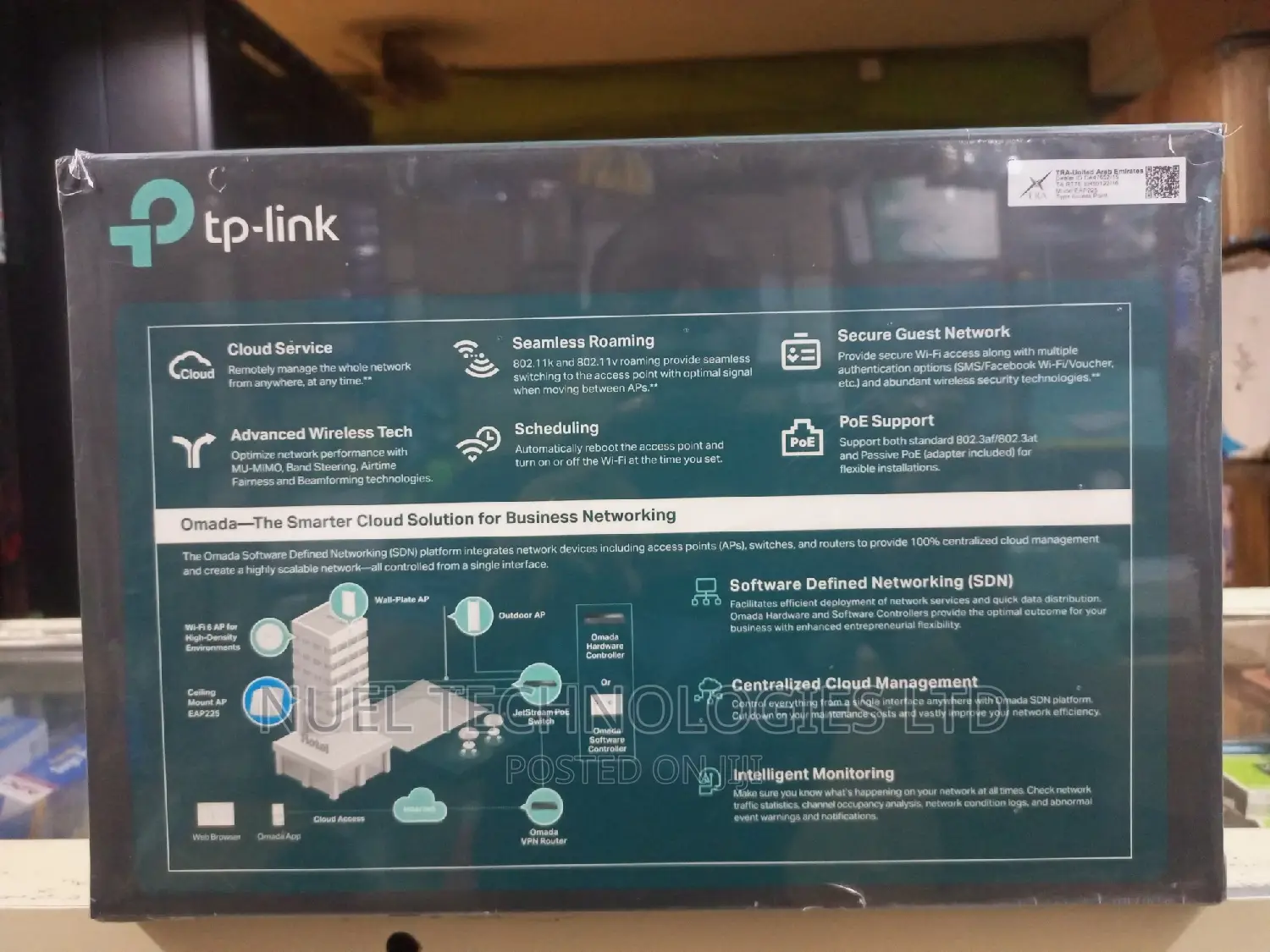 Tp-Link AC1350 Wireless MU-MIMO Gigabit Ceiling Mount Access