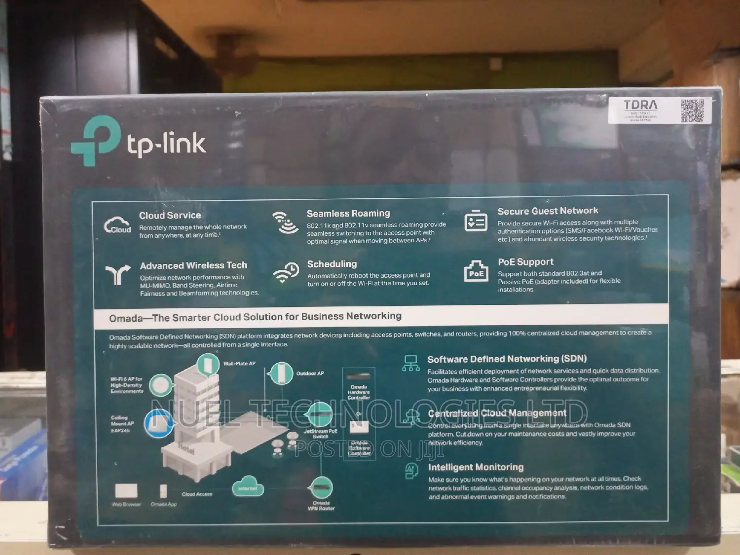 Tp-Link AC1750 Wireless MU-MIMO Gigabit Ceiling Mount Access