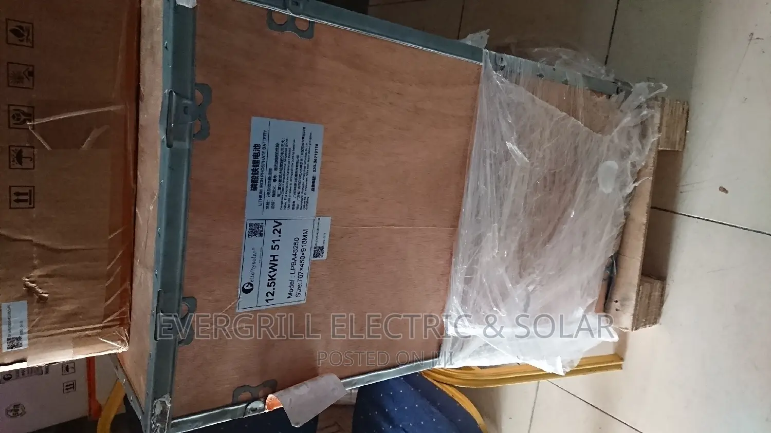 Felicity Lithium Battery 12.5kwh 48volt 5years Warranty