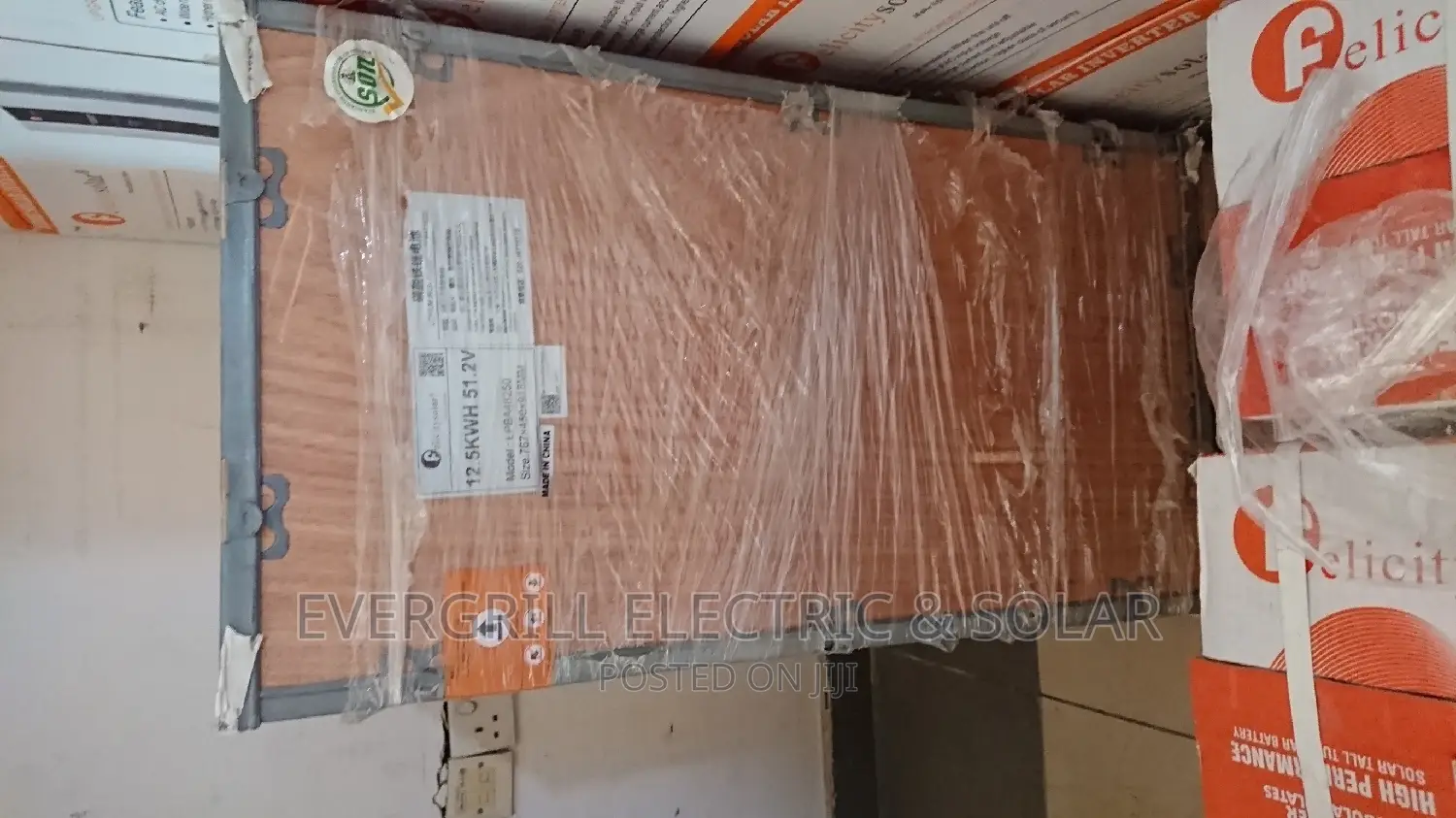 Felicity Lithium Battery 12.5kwh 48volt 5years Warranty