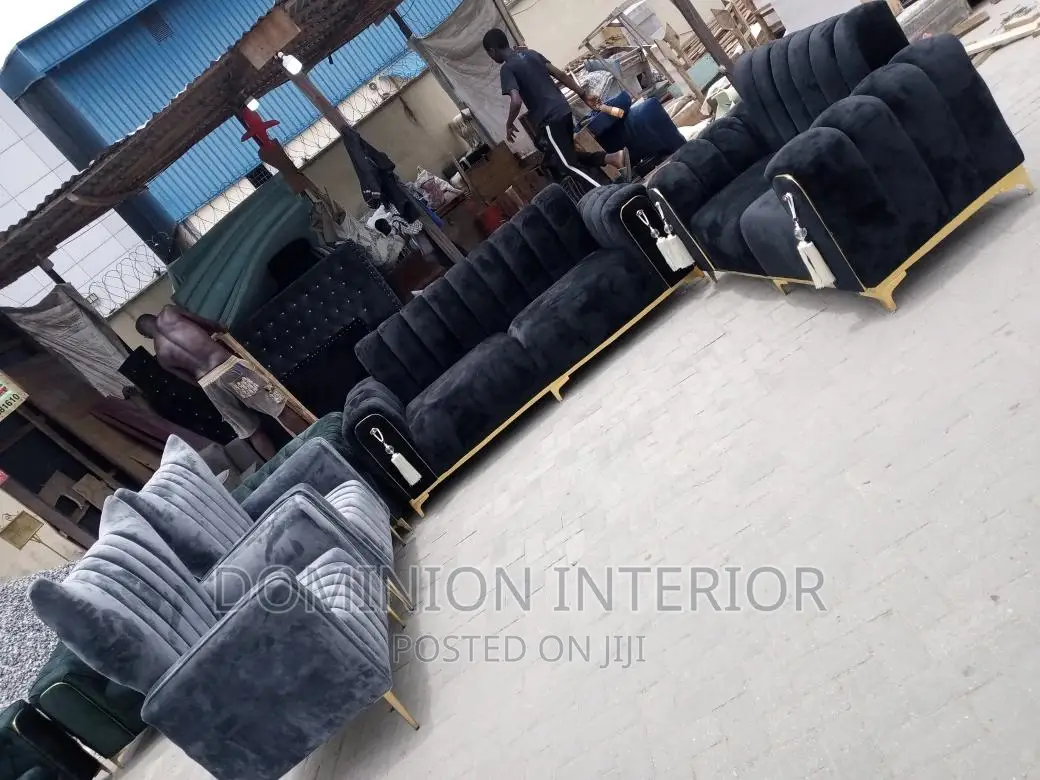 Modern Luxury 7seaters Fabric Sofa