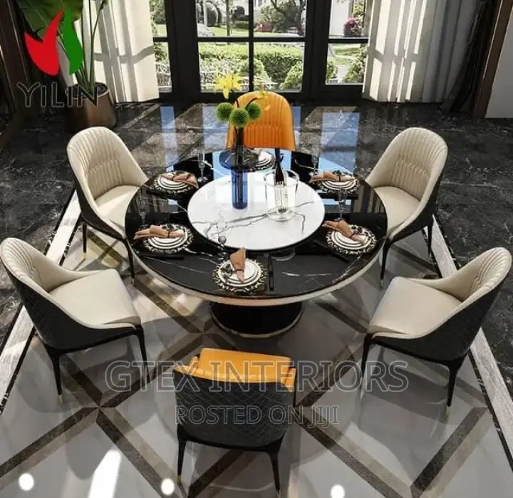 Marble Dinning Table Set