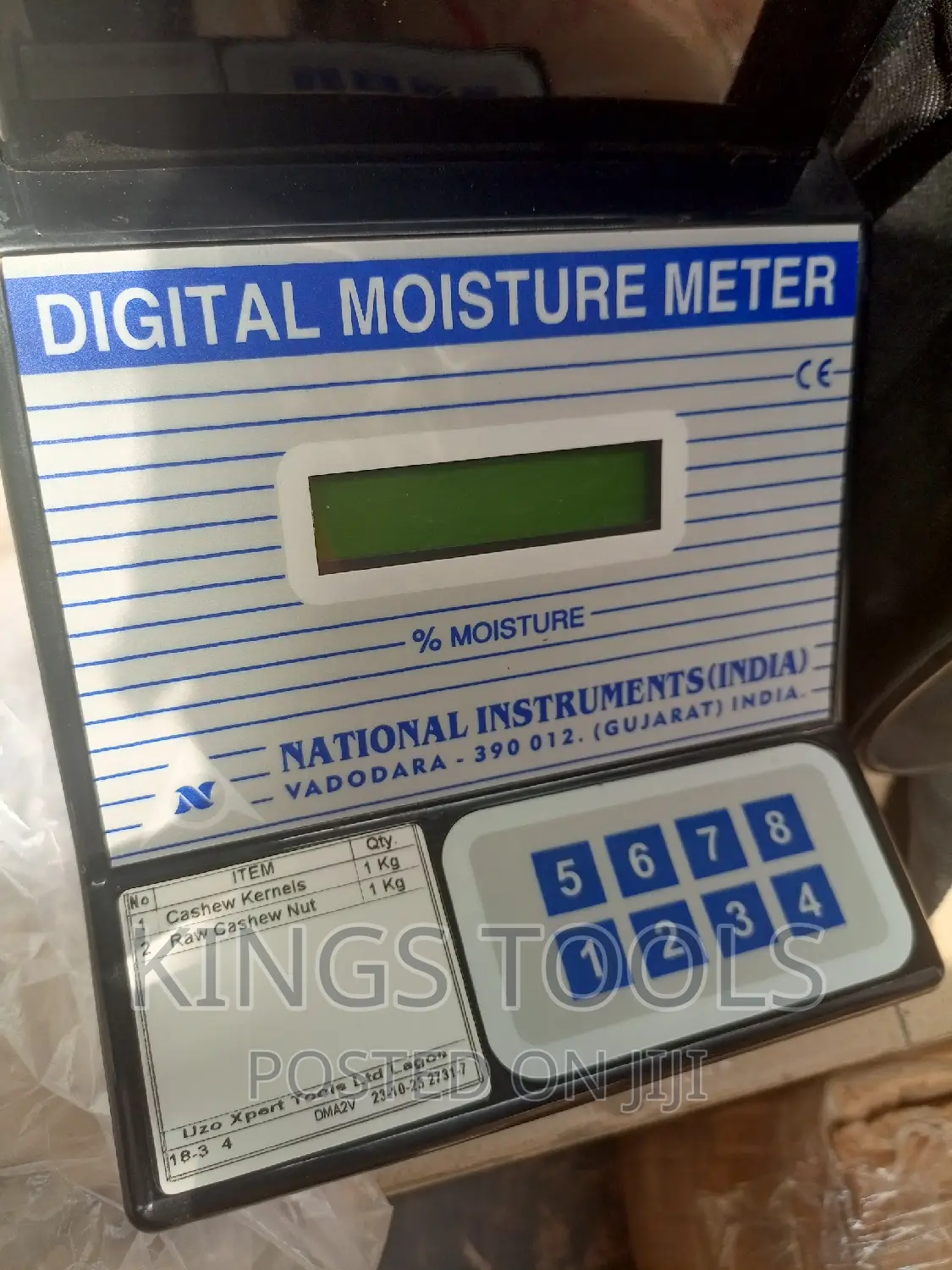 Digital Moisture Meter (India)