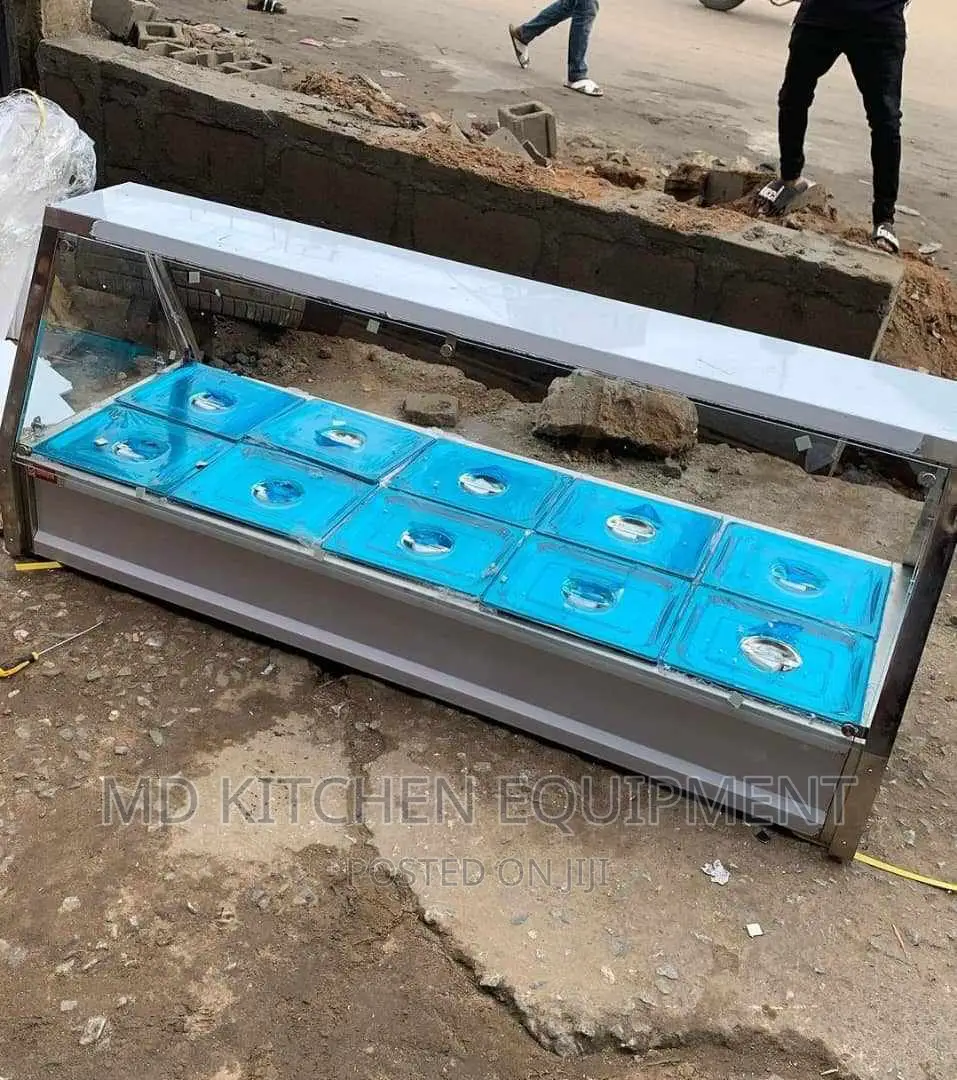 Foreign Food Warmer 10 Plates Down
