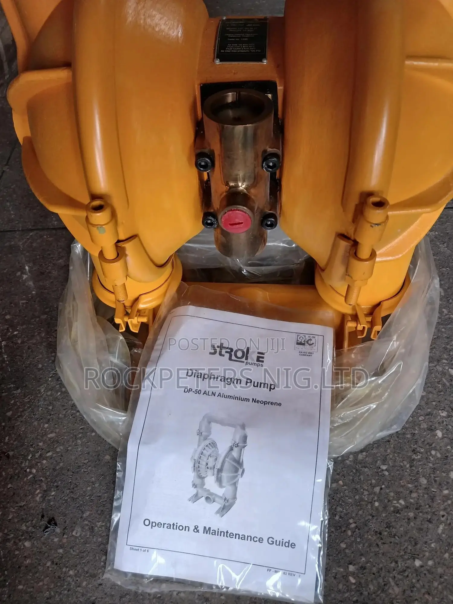 Teryair Dp-50 Aln Pneumatic Diaphragm Pump