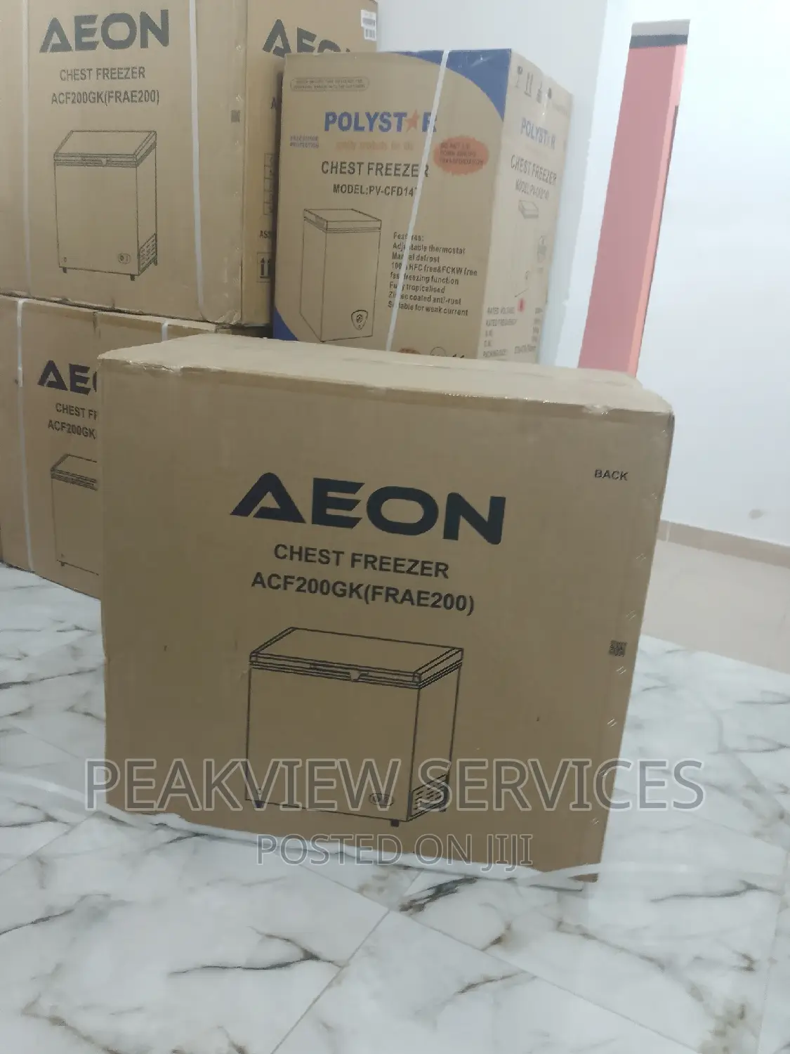 Aeon 200L Chest Freezer (Grey)