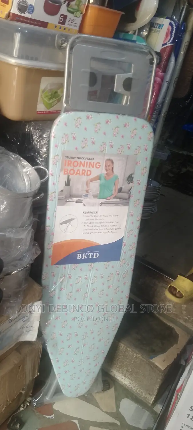 Strong Ironing Table With Iron Stand