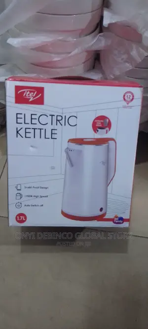 Itel 1.7 Litre Cordless Electric Kettle / Jug 1700watts