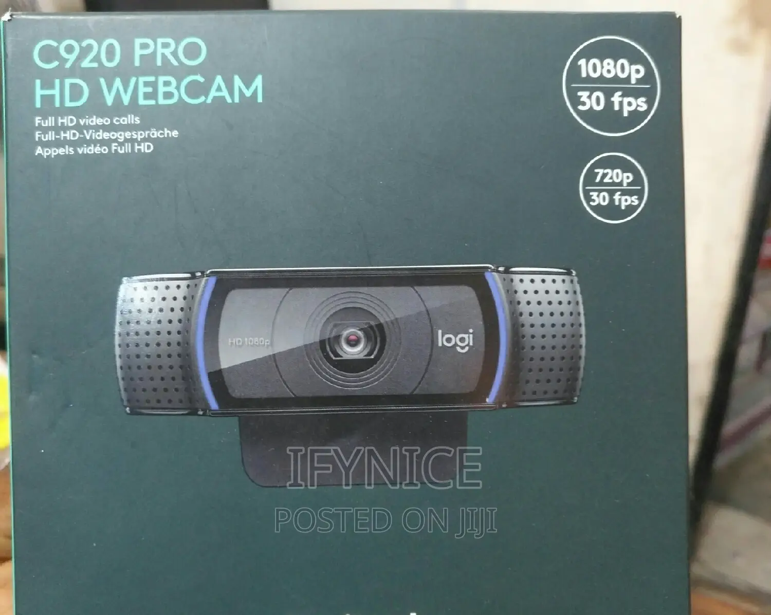 Original C920 Logitech Web Cam