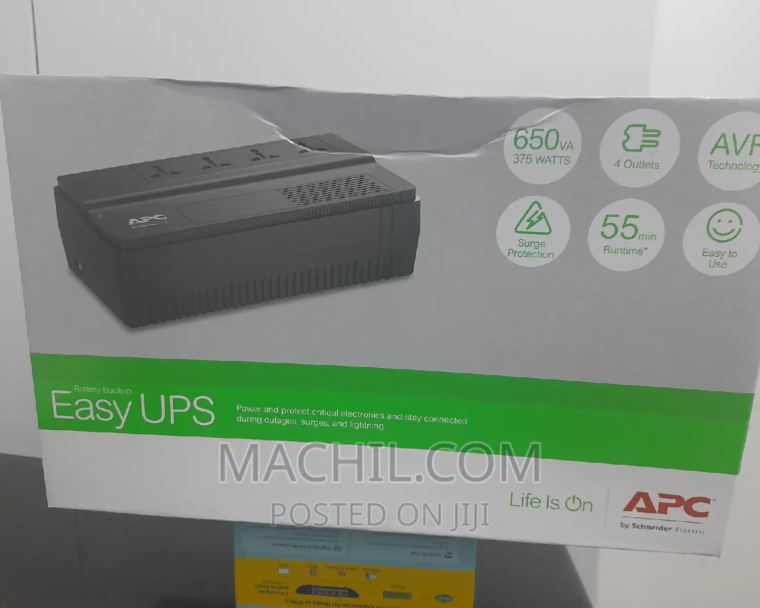 650va Apc Ups Easy Back