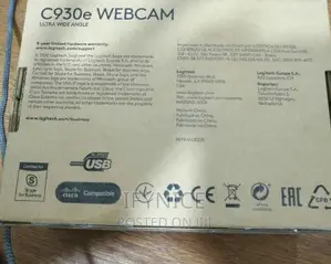 Original Logitech C930e Webcam