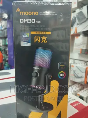 Maono Dm30 RGB Programmable USB Condenser Microphone