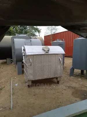 Galvanized Waste Bin
