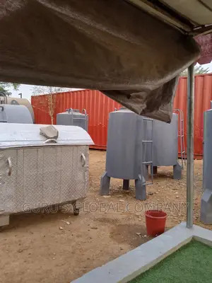 Galvanized Waste Bin