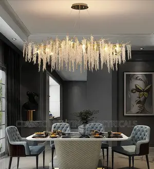 American Lustre LED Crystal Ceiling Chandeliers Light