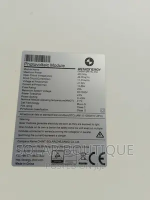 Original 450w Solar Panel 144 Cells